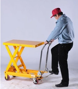 manual hydraulic scissor lift table