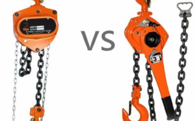 Qual è la differenza tra "Lever Block Hoist” e il “Paranco a catena” ?