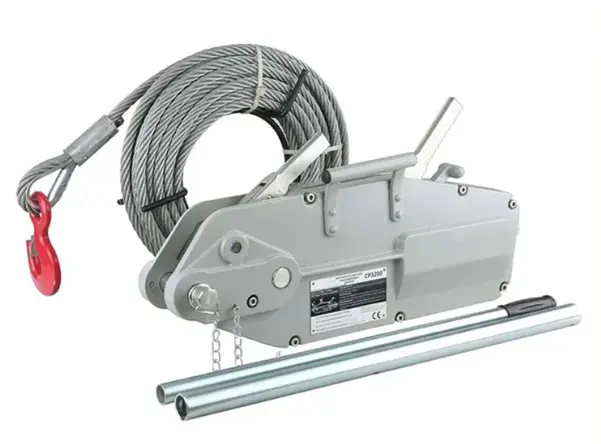 Customized Tools: Aluminum Alloy Body Manual Cable Pulling Winch For All Engineering Needs
