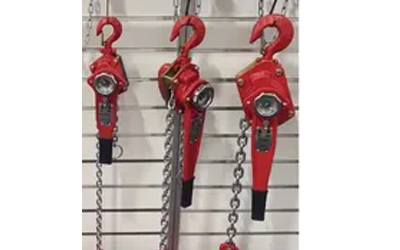 Quality from details: Zoho Hoist Mini Type VA 0.75t1.5m Portable Ratchet Lever Lifter Details